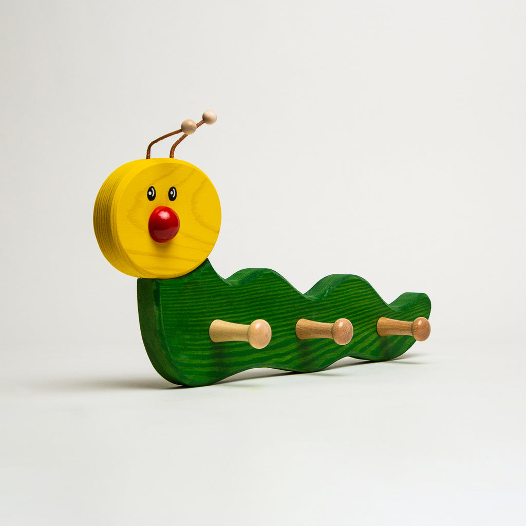 Worm Coat Rack - Ostheimer Wooden Toys - The Acorn Store - Décor