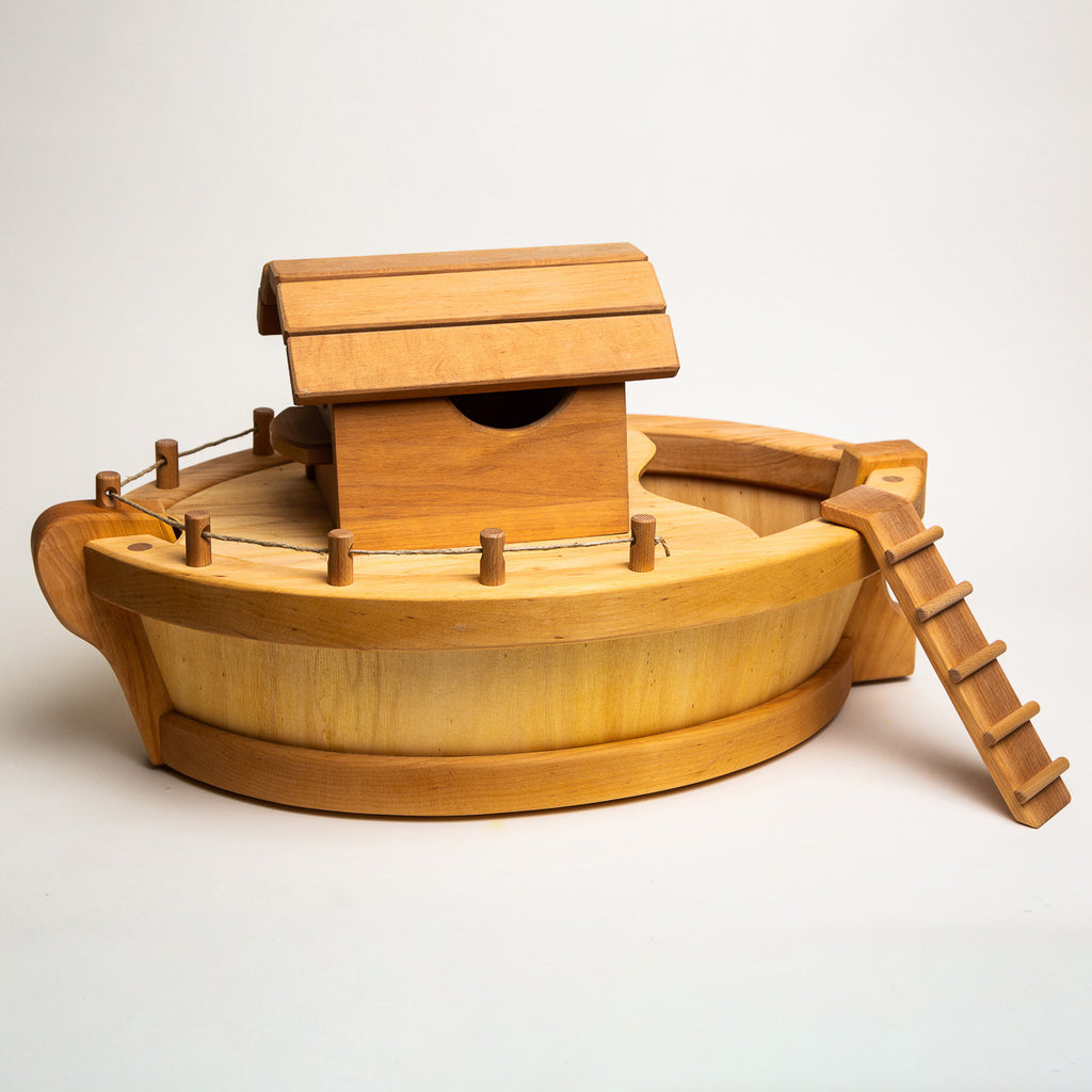 Boat Ark (body) - Ostheimer Wooden Toys - The Acorn Store - Décor