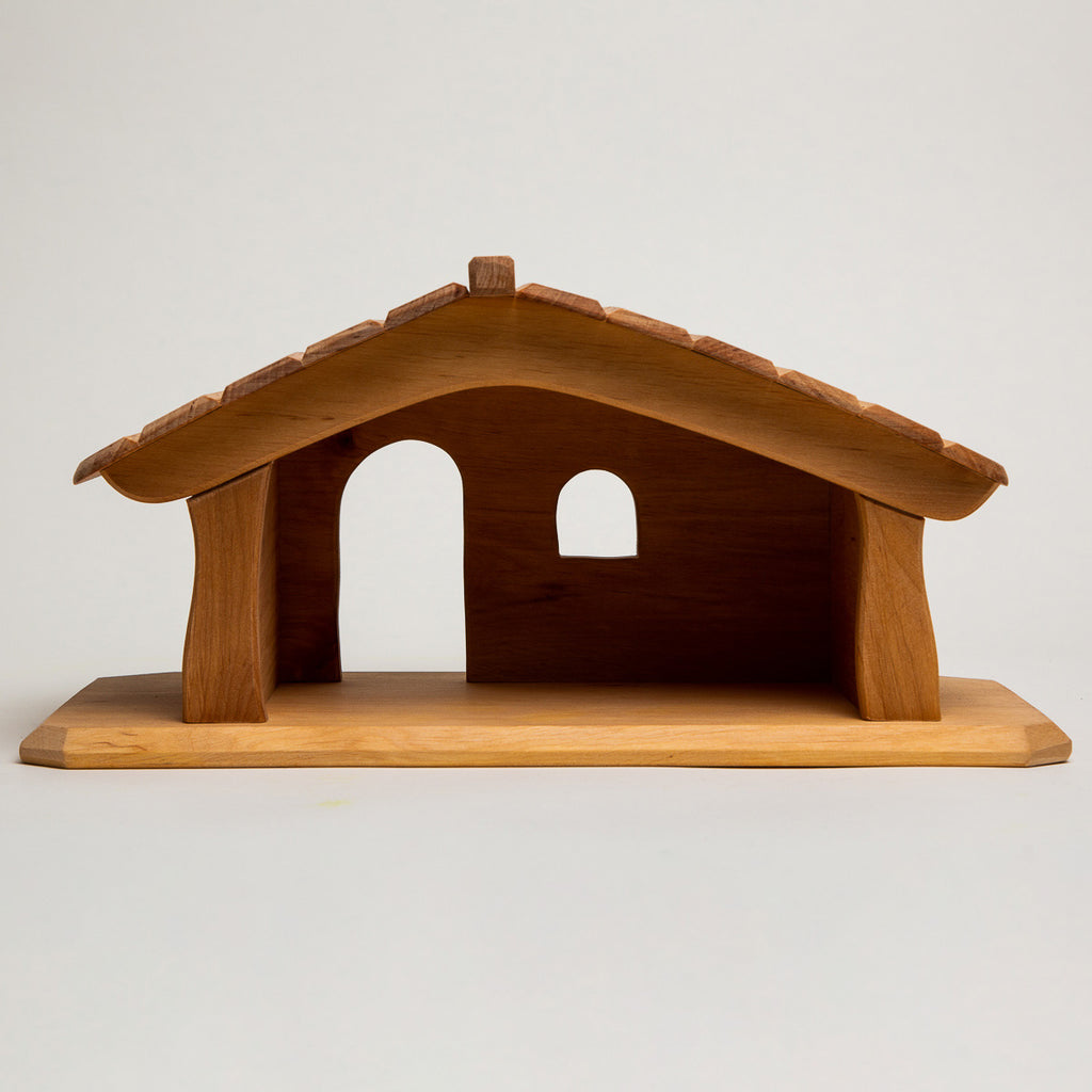 Stable Mini Natural - Ostheimer Wooden Toys - The Acorn Store - Décor