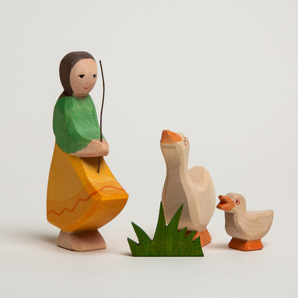 Goose Girl - Ostheimer Wooden Toys - The Acorn Store - Décor