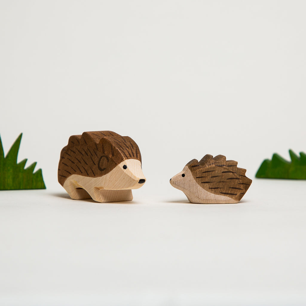Hedgehog Small - Ostheimer Wooden Toys - The Acorn Store - Décor